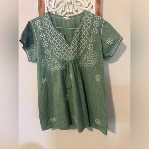 Boutique Embroidered Top